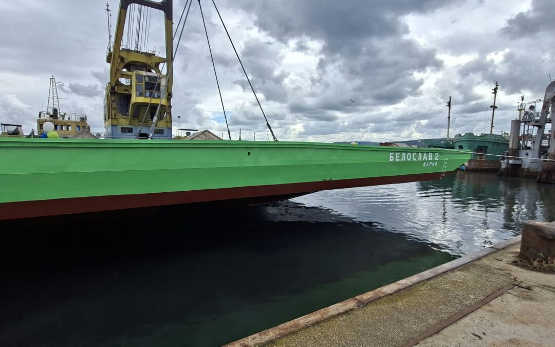 The Hull of the New Ferry “Beloslav 2” Has Been Launched!