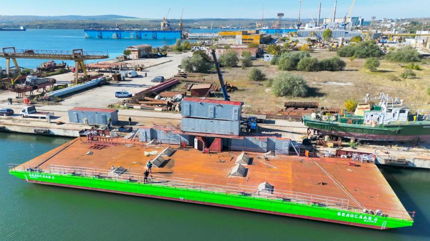 Construction of the Beloslav Ferry Continues